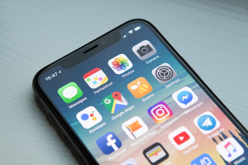 Smartphone en gebruik van apps